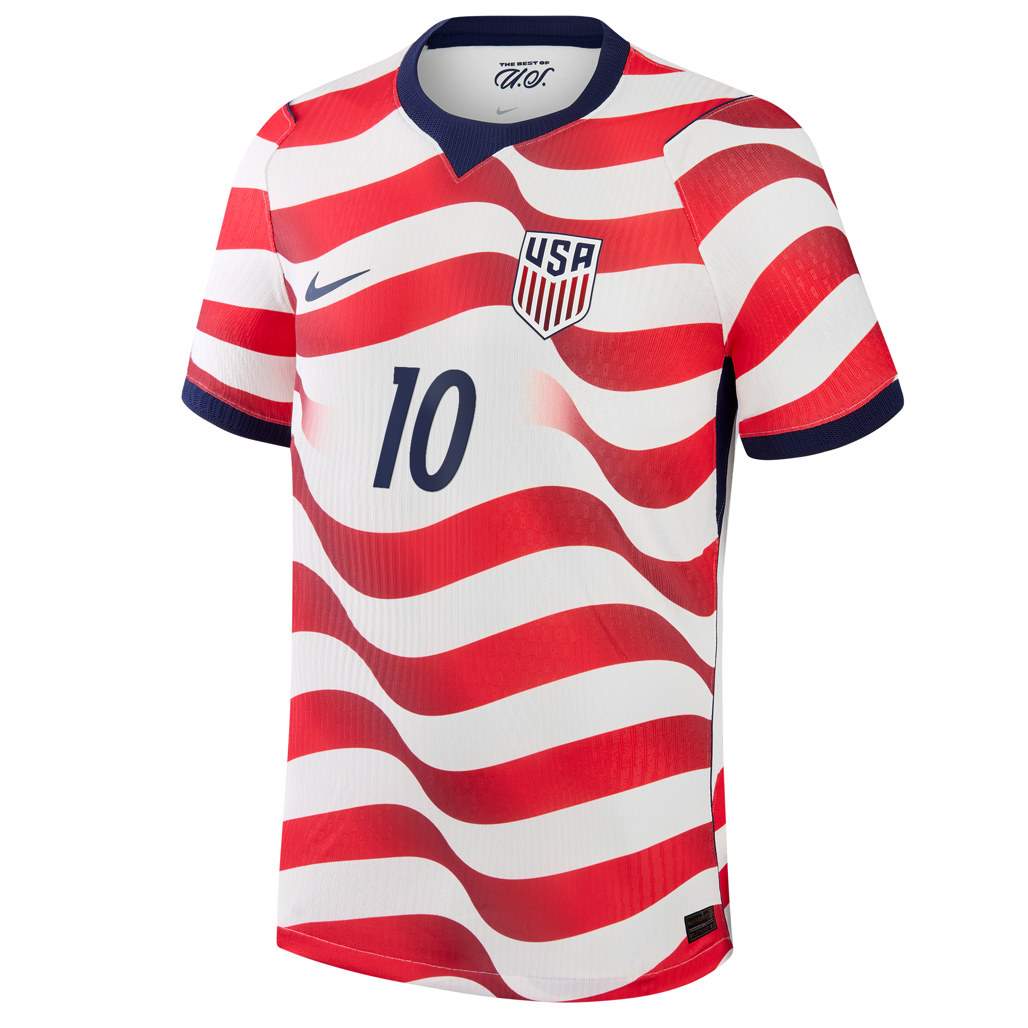 Christian Pulisic USMNT Nike 2026 Home Match Jersey - White
