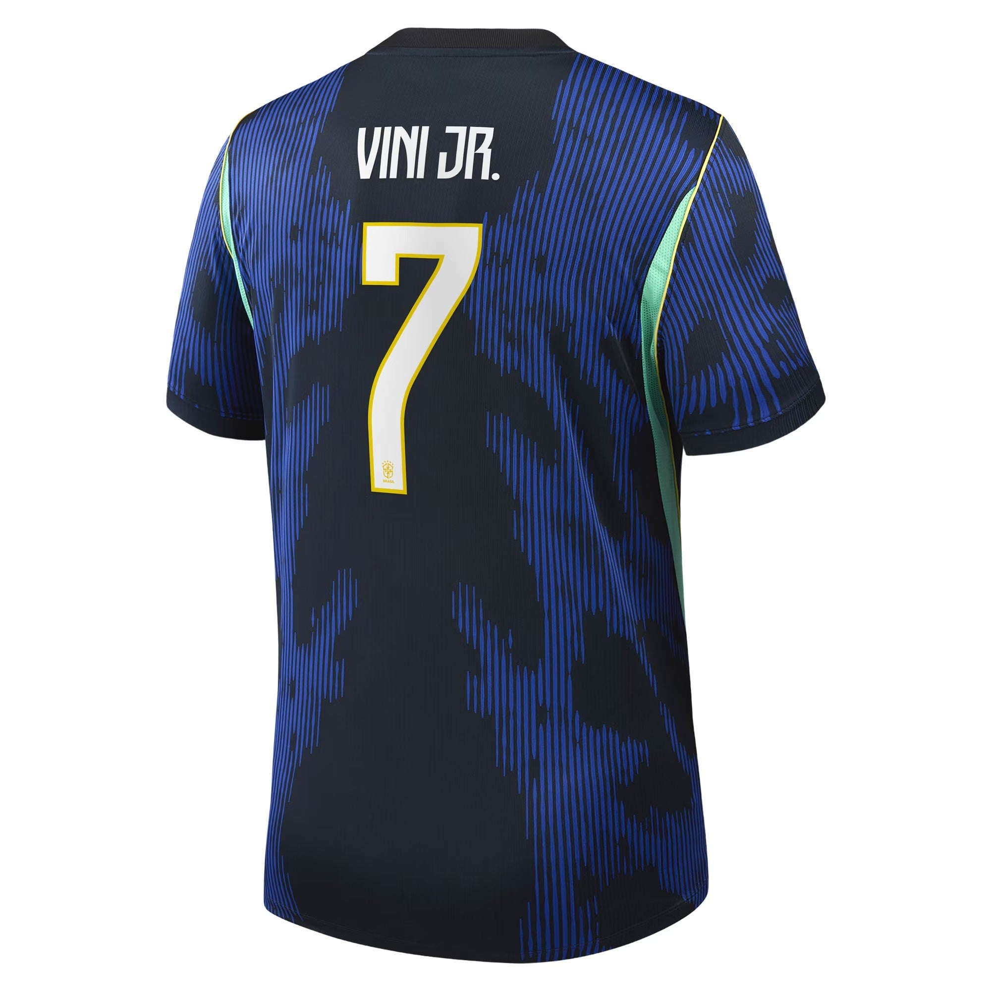 Vinicius Junior Brazil National Team Jordan Brand 2026 Away Stadium Jersey - Blue