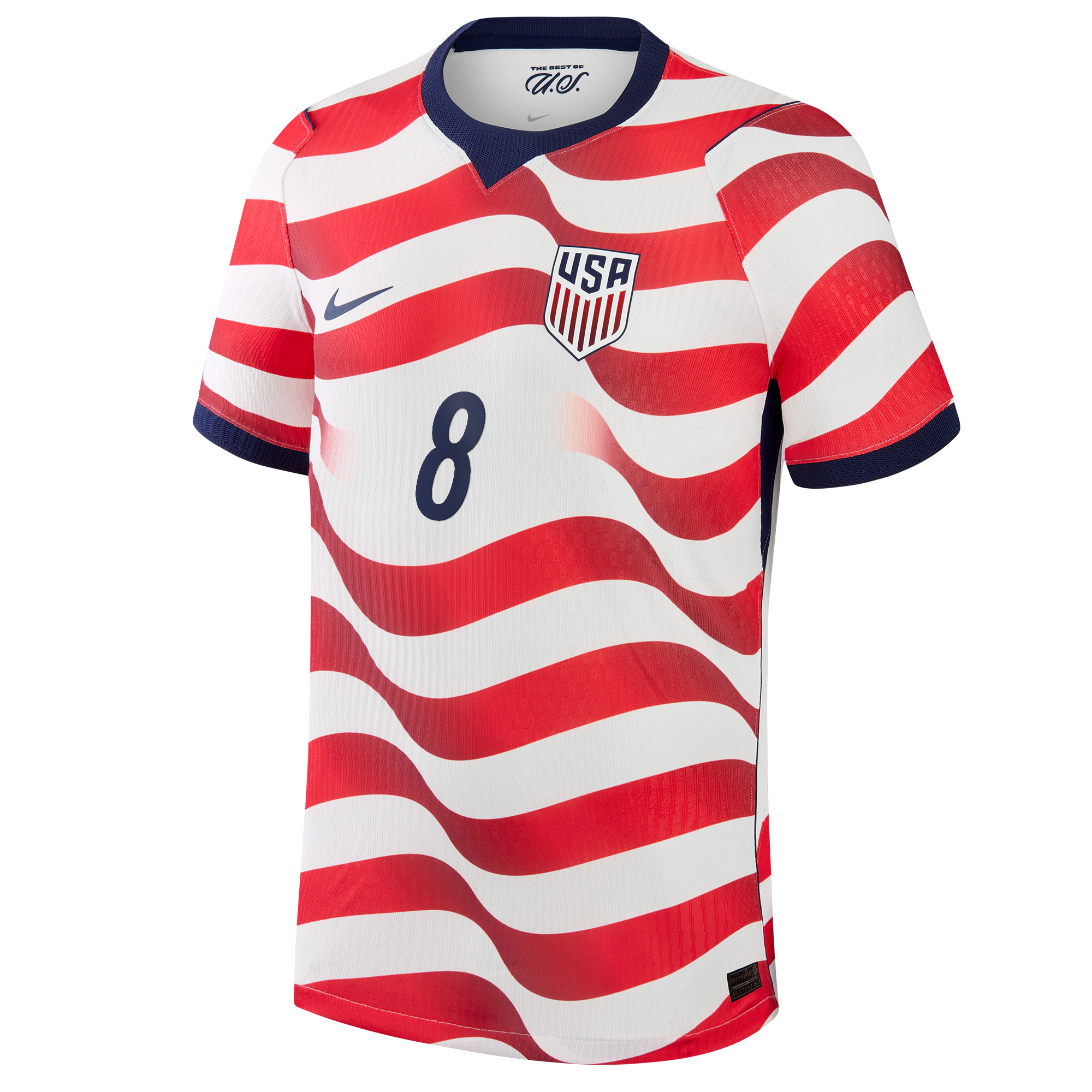 Weston McKennie USMNT 2026 Home Match Jersey White | Nike USA Soccer Jersey