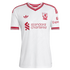 White Heritage Pattern Customizable Away Soccer Jersey | Athletic Apparel Liverpool
