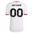White Heritage Pattern Customizable Away Soccer Jersey | Athletic Apparel Liverpool