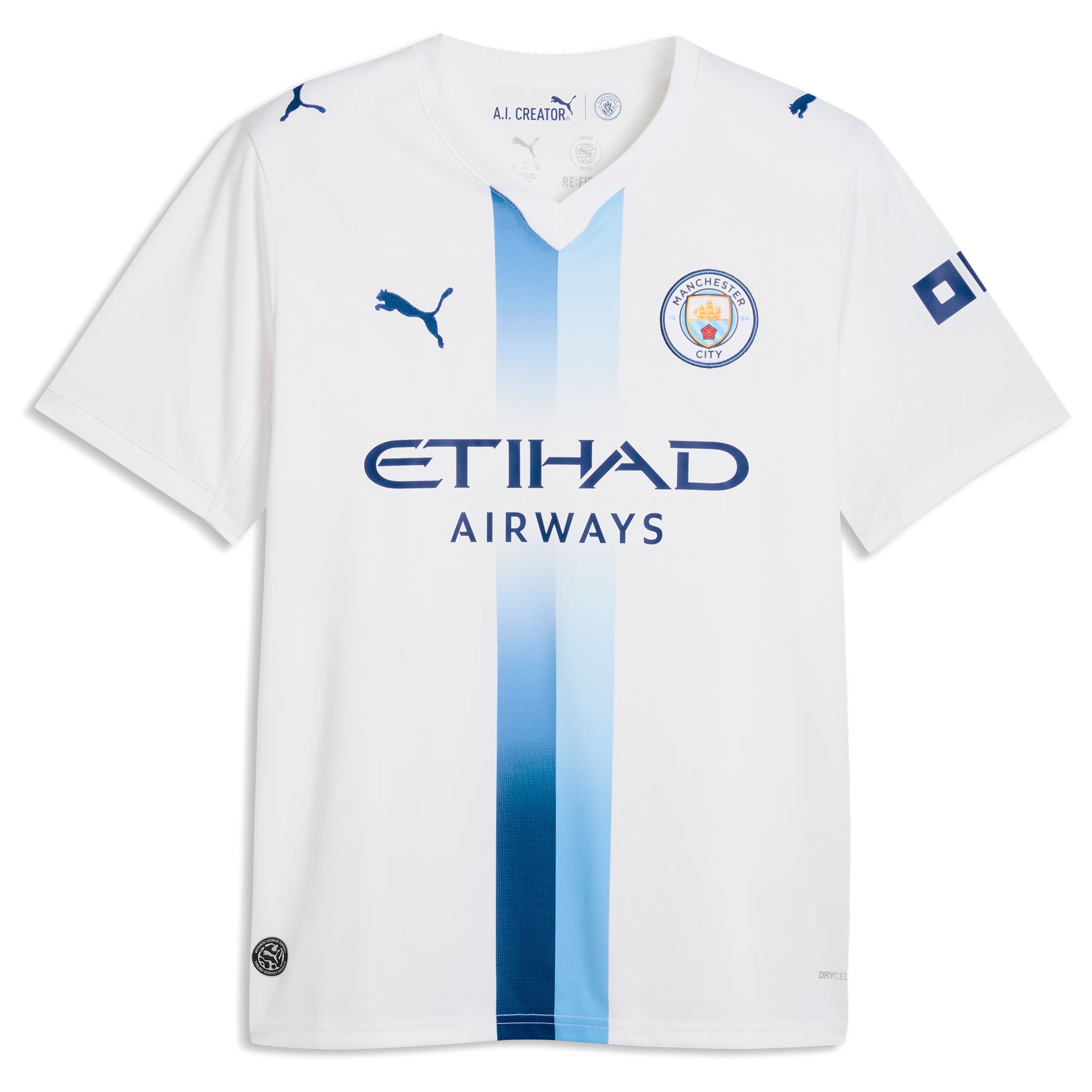 White Manchester Pro Soccer Custom Third Fan Jersey | Regular Fit Apparel