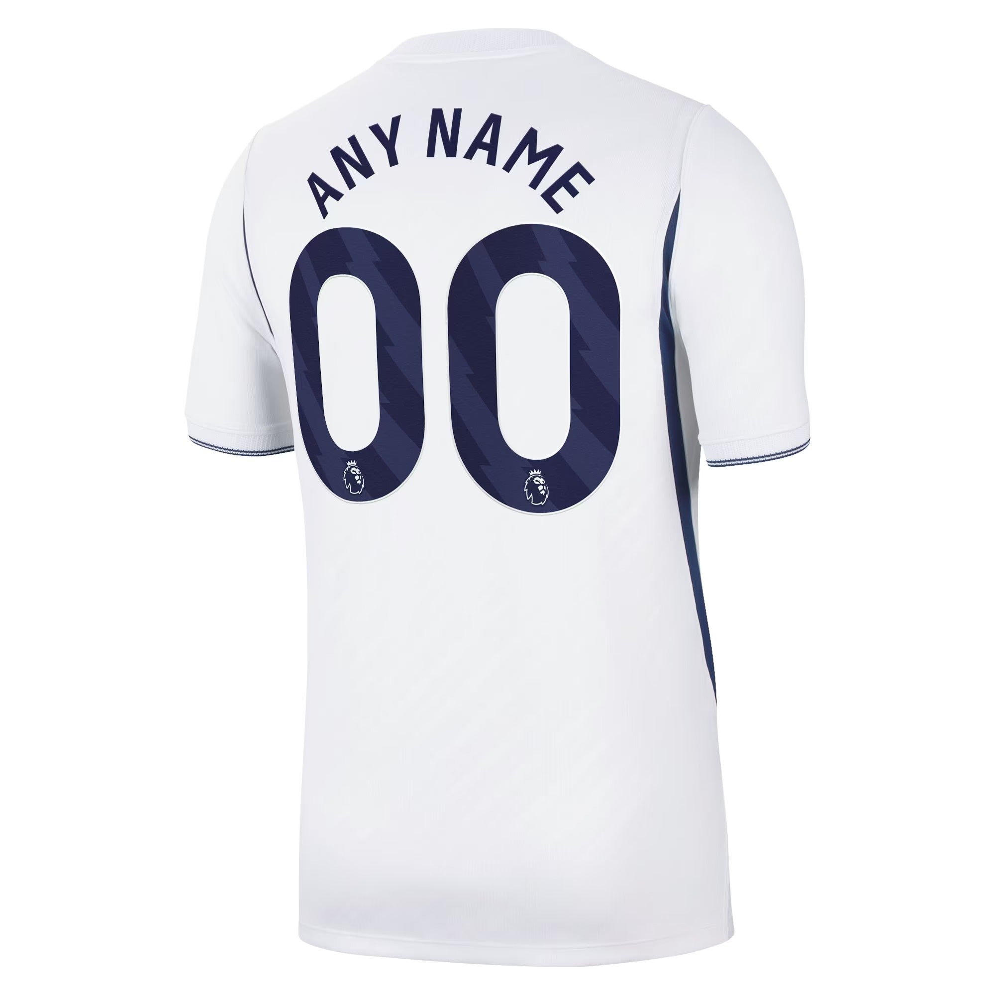 White Modern Graphic Home Customizable Soccer Jersey | Athletic Apparel Tottenham