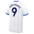 White Pinstriped Third Player Fan Soccer Jersey João Pedro | Athletic Apparel Chelsea