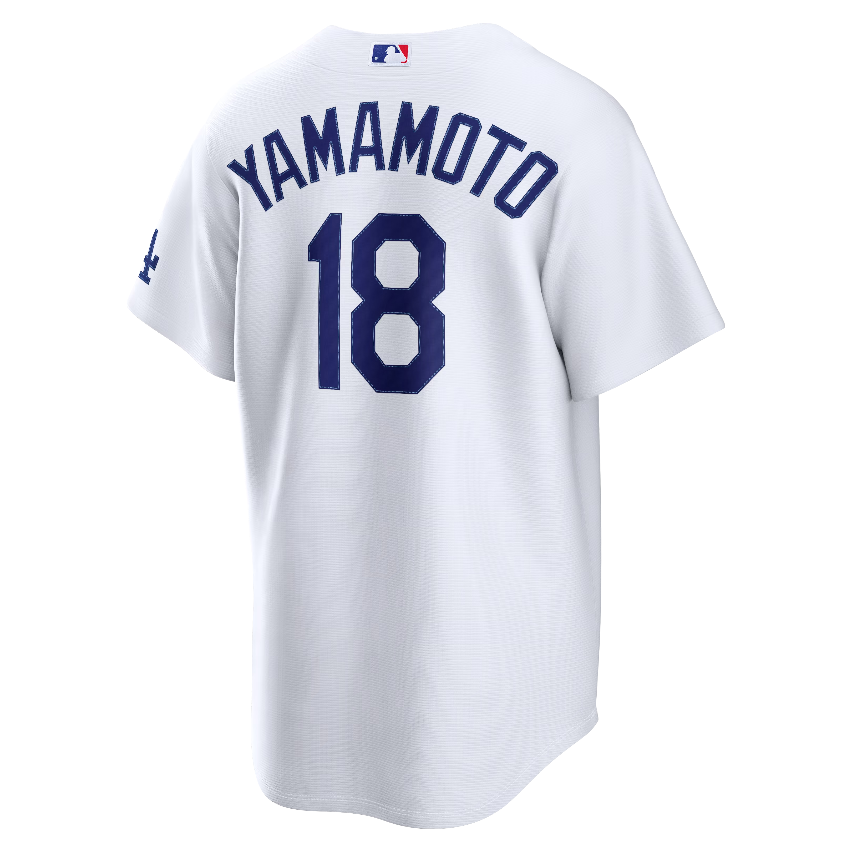 White Pro Baseball Fan Jersey Yamamoto  | Loose Fit Moisture-Wicking Apparel Dodgers