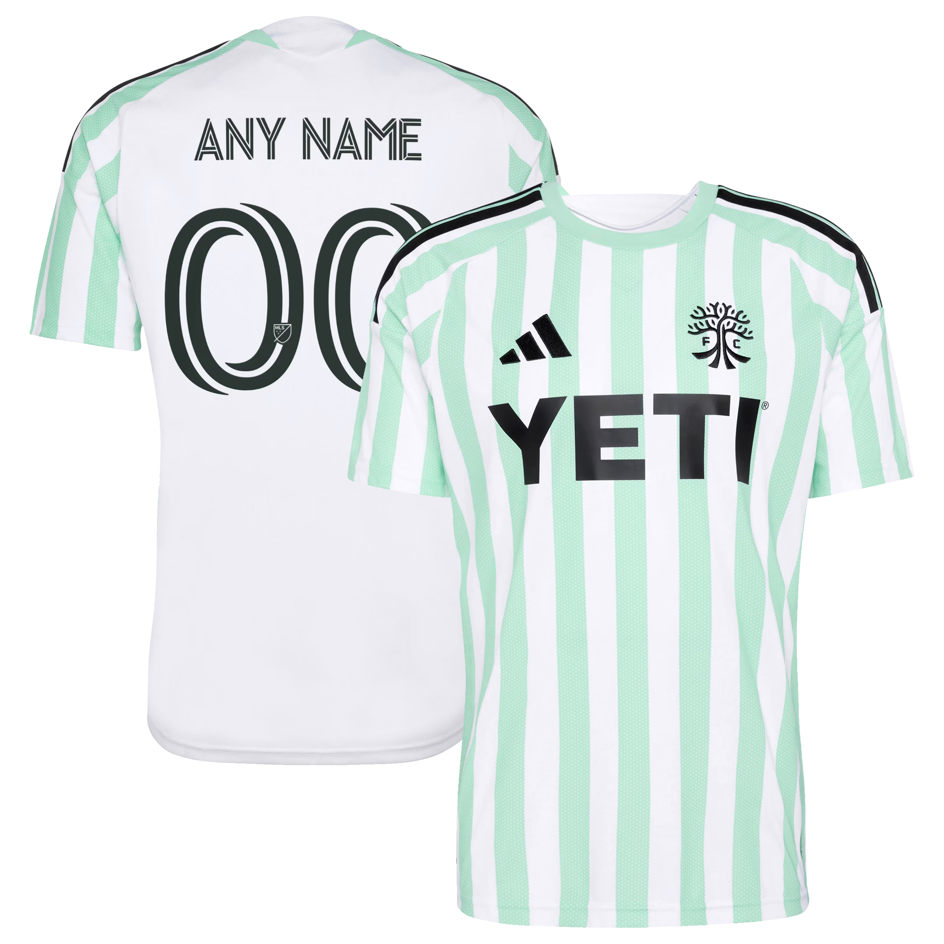 White Rooted Kit Secondary Soccer Customized Jersey | Athletic Fan Apparel Austin