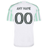 White Rooted Kit Secondary Soccer Customized Jersey | Athletic Fan Apparel Austin