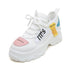 Upper Platform Sneakers Women Thick Sole Casual Shoes Woman Chunky Sneakers