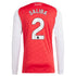 William Saliba Arsenal Fan Edition Football Jersey | Shop William Saliba Arsenal Soccer Shirt Online