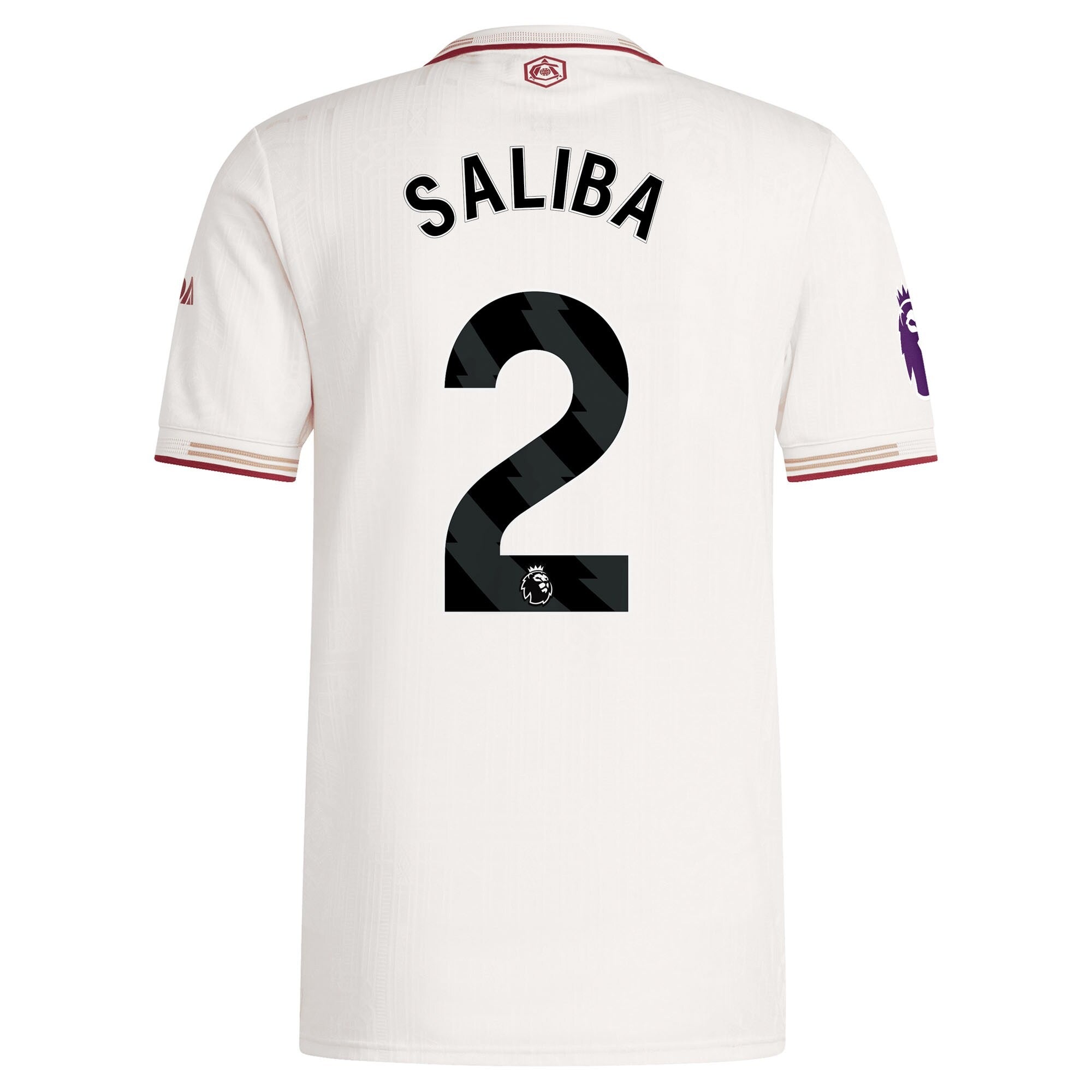 William Saliba Arsenal Fan Edition Football Jersey | Shop William Saliba Arsenal Soccer Shirt Online