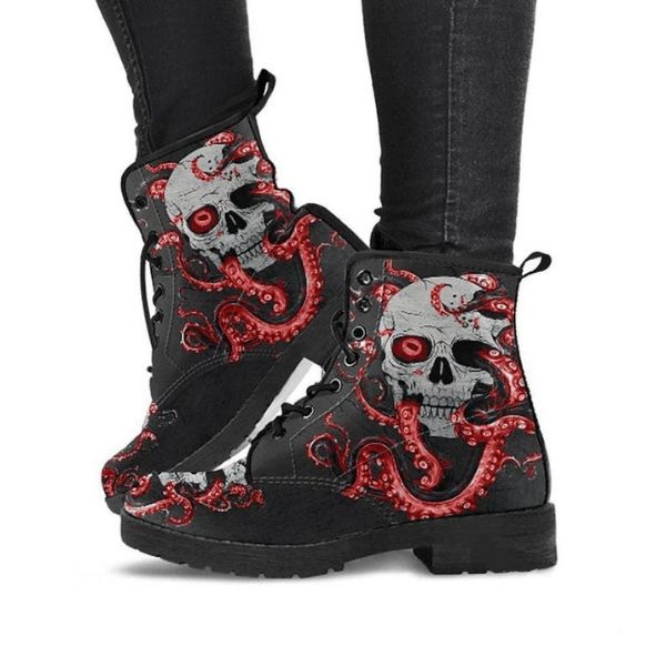 Shop Women’s Leather Boot Print Skull – Cowgirl Shoes, from our luxury leathers in American And Uk craftsmanship.