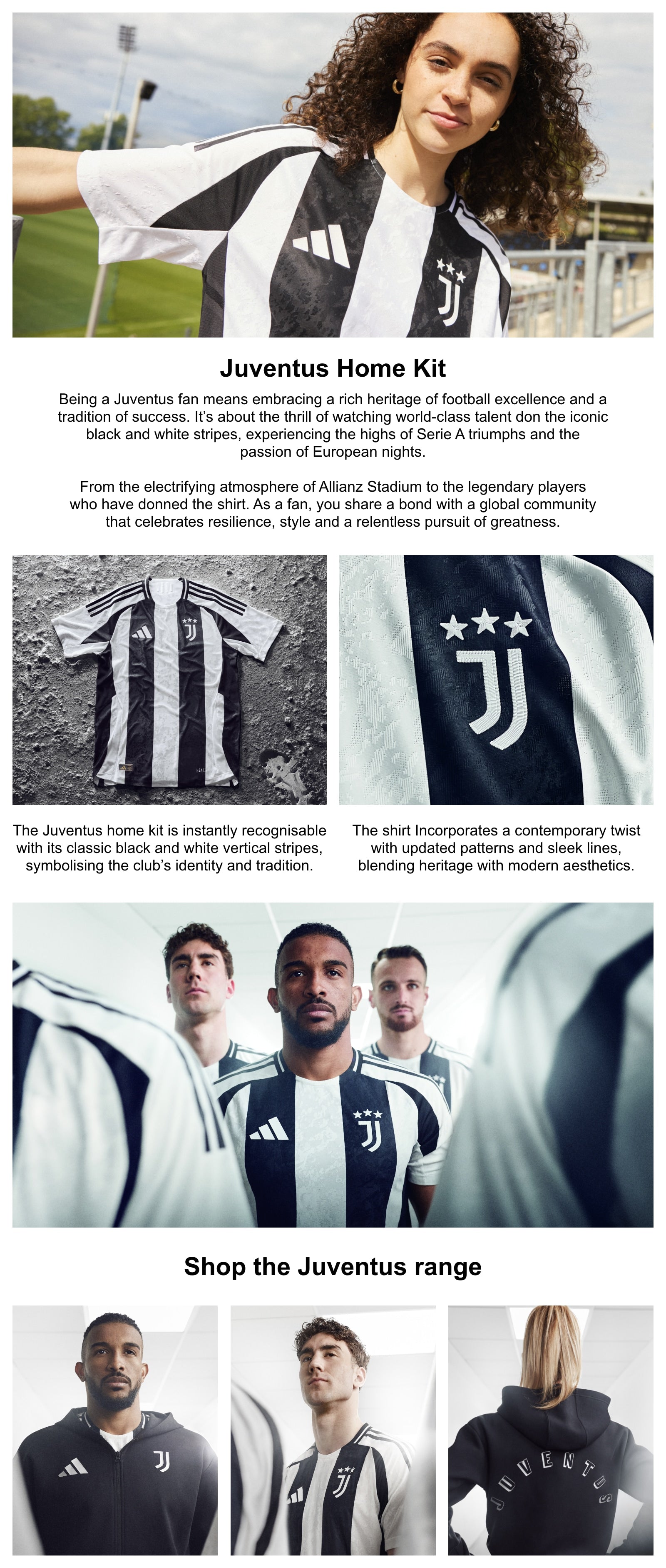 Juventus adidas 2024/25 Home  Authentic T-shirt - White
