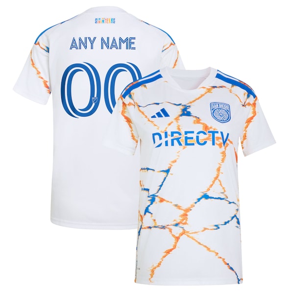 Adidas San Diego FC Women's 2026 Celebration of Unprecedented Unity Kit Replica Custom Jersey White