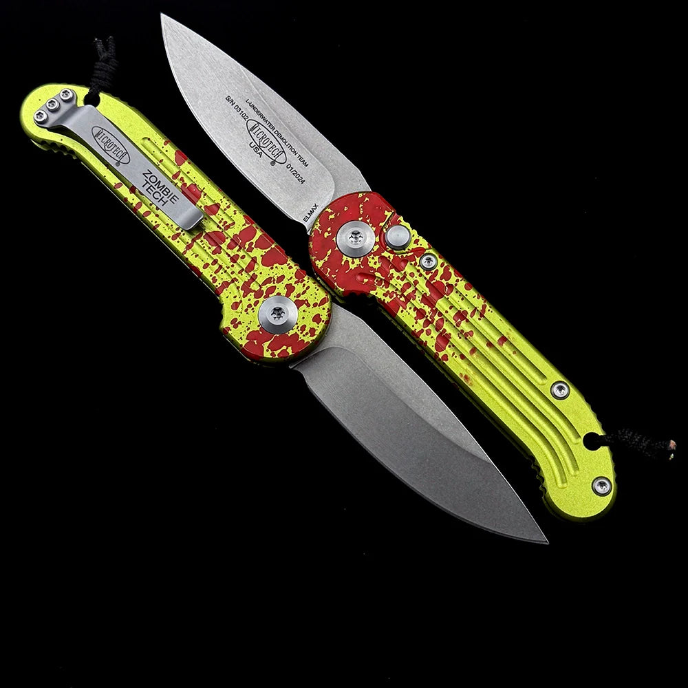 MT 1135-10 LUDT Tactical AUTO Knife – 3.2" M390MK Steel Blade – Aviation Aluminum Handle