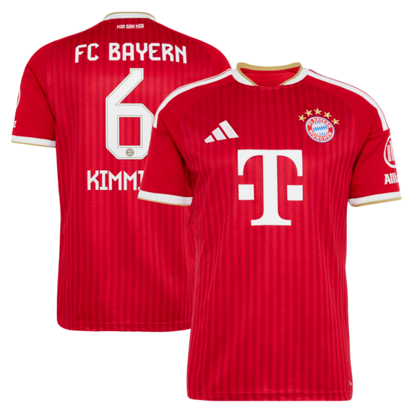 Adidas Joshua Kimmich Bayern Munich 2026/27 Home Replica Jersey Red