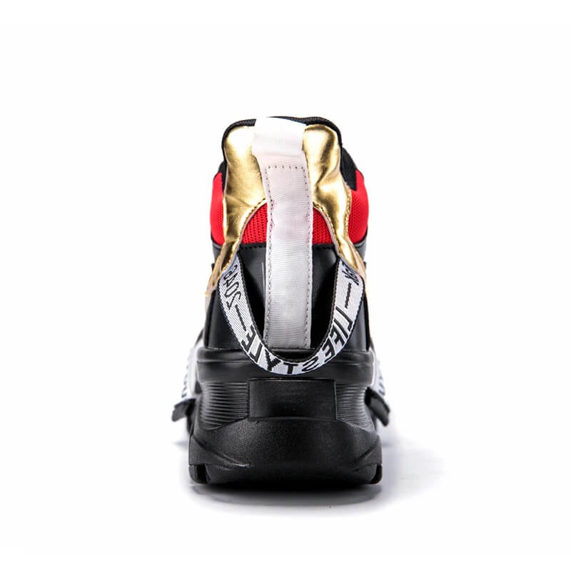 Nevada Fall Winter Fashion Women Shoe PU Leather Platform Sneaker