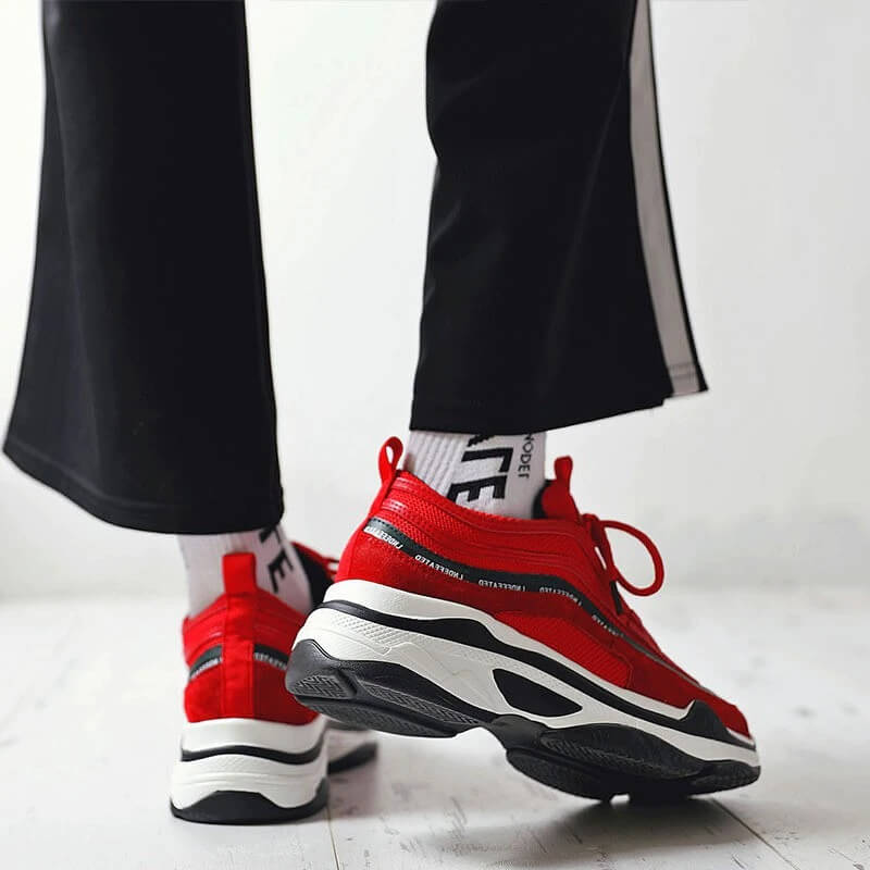 Women nevada Vintage Women Sneaker Trendy Leisure Platform Shoe Cross-tied Breathable