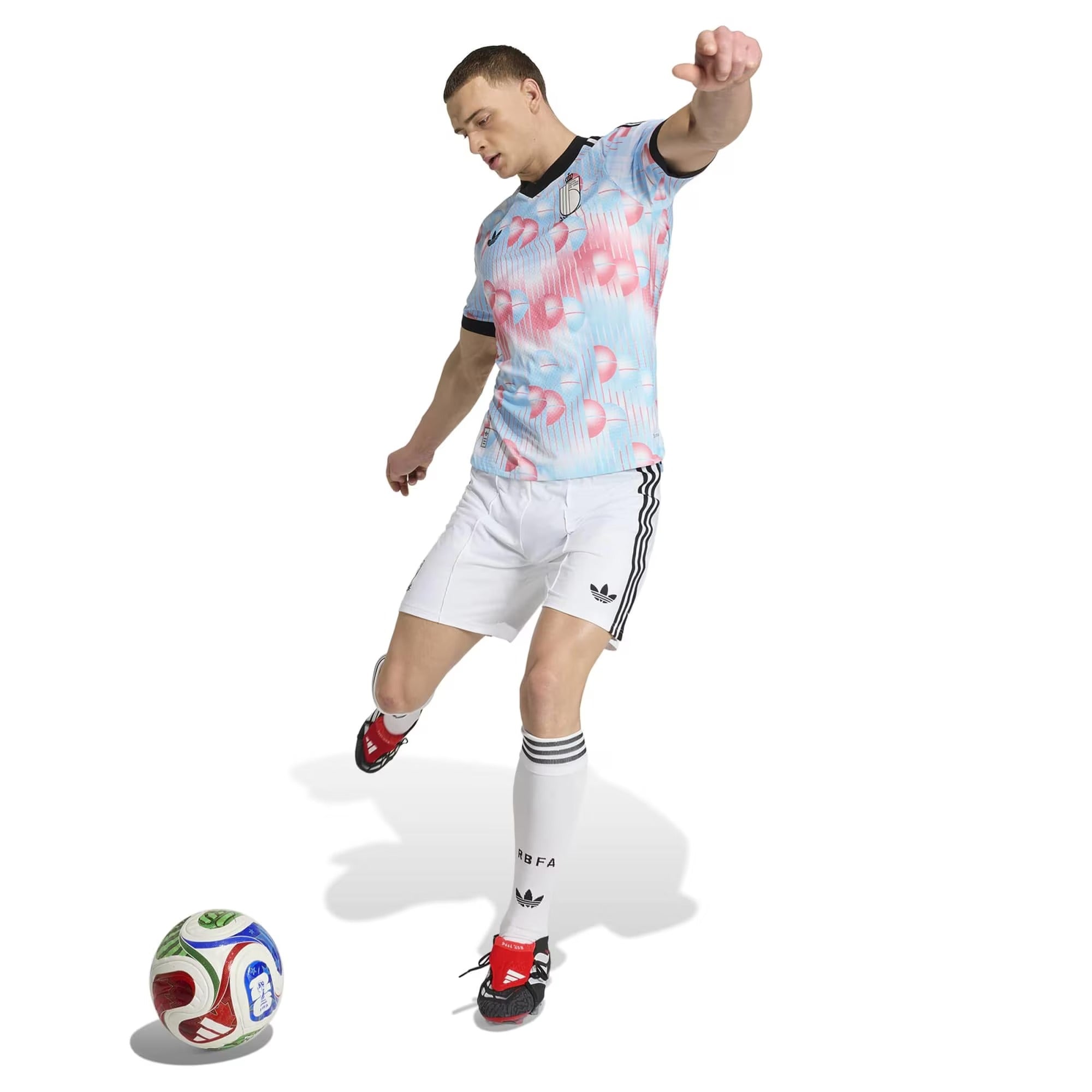 adidas Belgium National Team 2026 Away Jersey - Light Blue