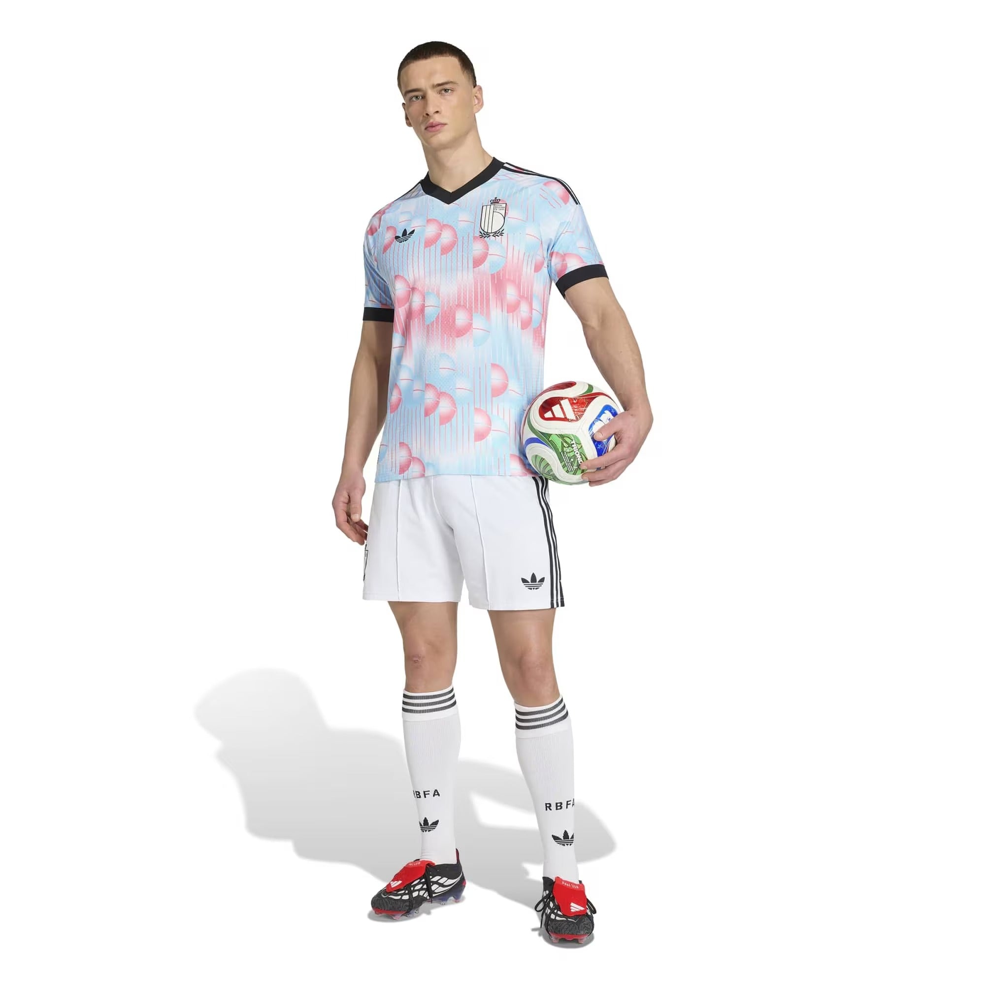 adidas Belgium National Team 2026 Away Jersey - Light Blue