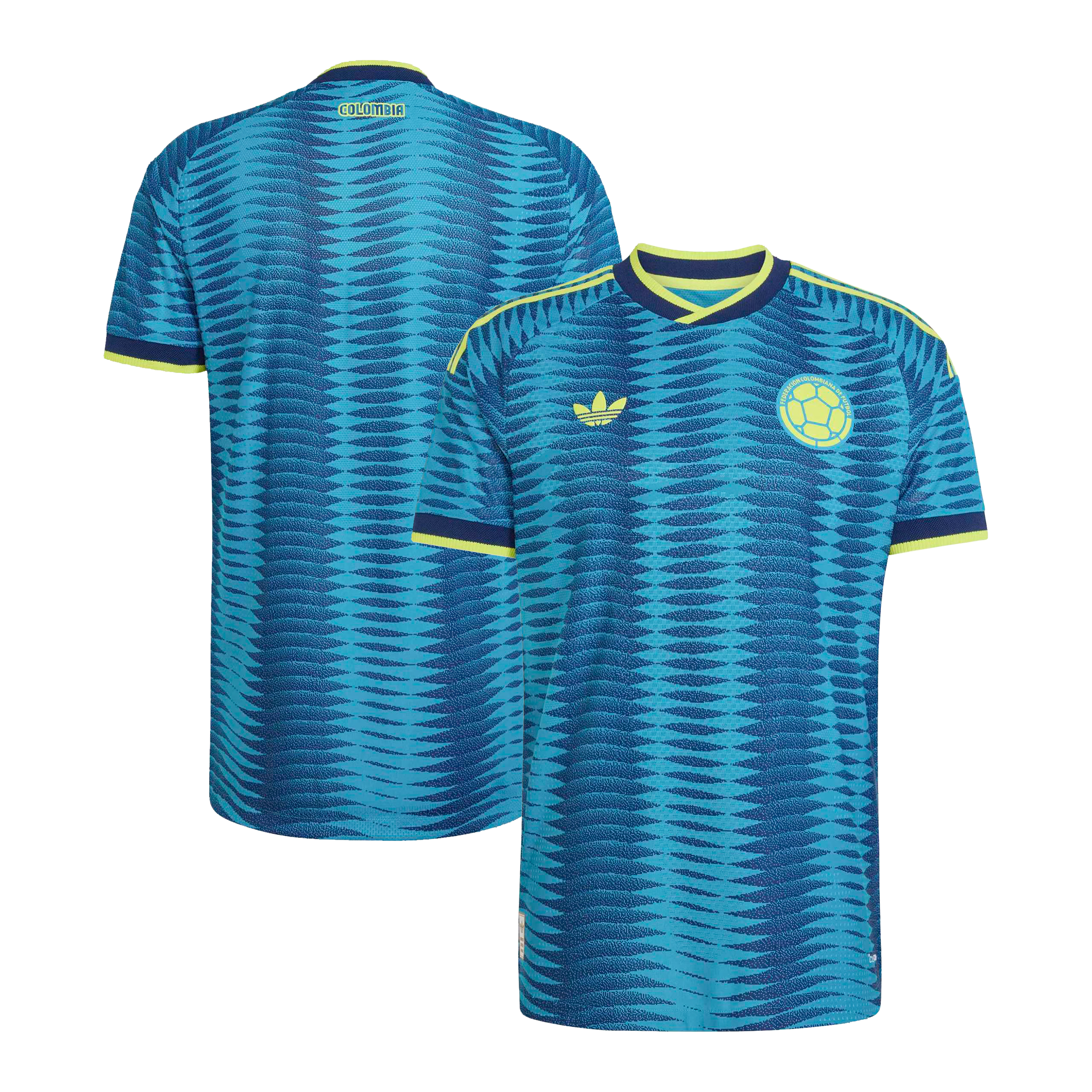 adidas Colombia National Team 2026 Away Jersey - Turquoise