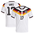 2026 Gadidas Germany National Team 2026 Home Player Edition Jersey – Florian Wirtz #17 – White/Black/Goldermany Home Player Jersey #17 - White (Florian Wirtz)