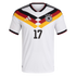 2026 Gadidas Germany National Team 2026 Home Player Edition Jersey – Florian Wirtz #17 – White/Black/Goldermany Home Player Jersey #17 - White (Florian Wirtz)