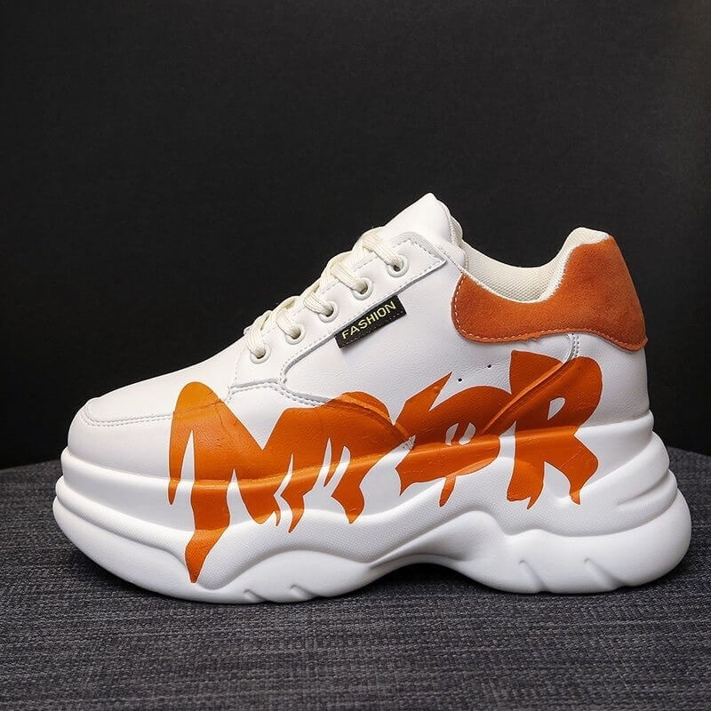 Designer Sneakers Woman Casual Platform Shoes Fashion Brand Height Increasing Ladies Shoes Chunky Sneakers Woman Zapatilla Mujer