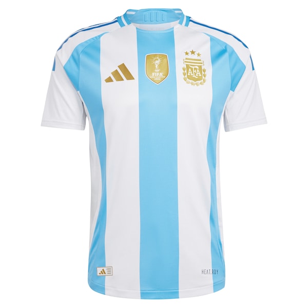 Men's adidas  White Argentina National Team 2024 Home Authentic Authentic T-shirt