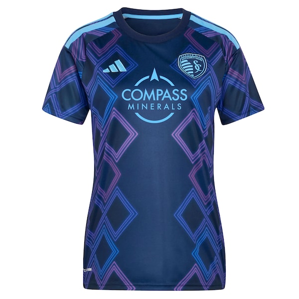 Adidas Sporting Kansas City Women's 2026 The 18th & Vine Kit Replica Custom Jersey Blue