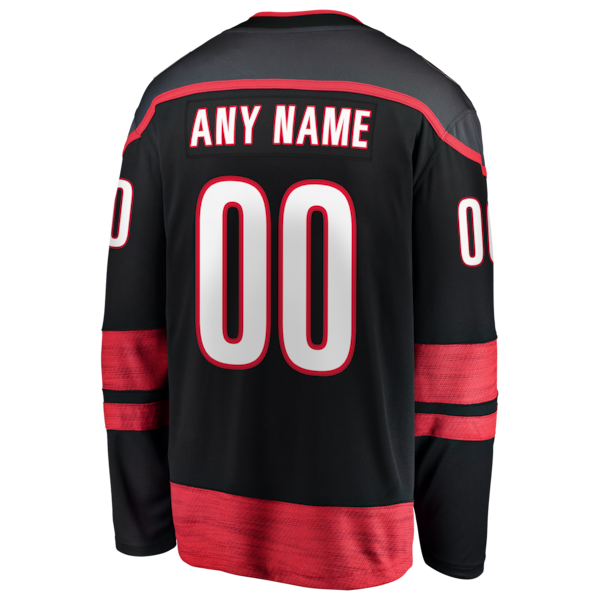 Carolina Hurricanes Fanatics 2026 Stanley Cup Champions Home Breakaway Custom Jersey - Black