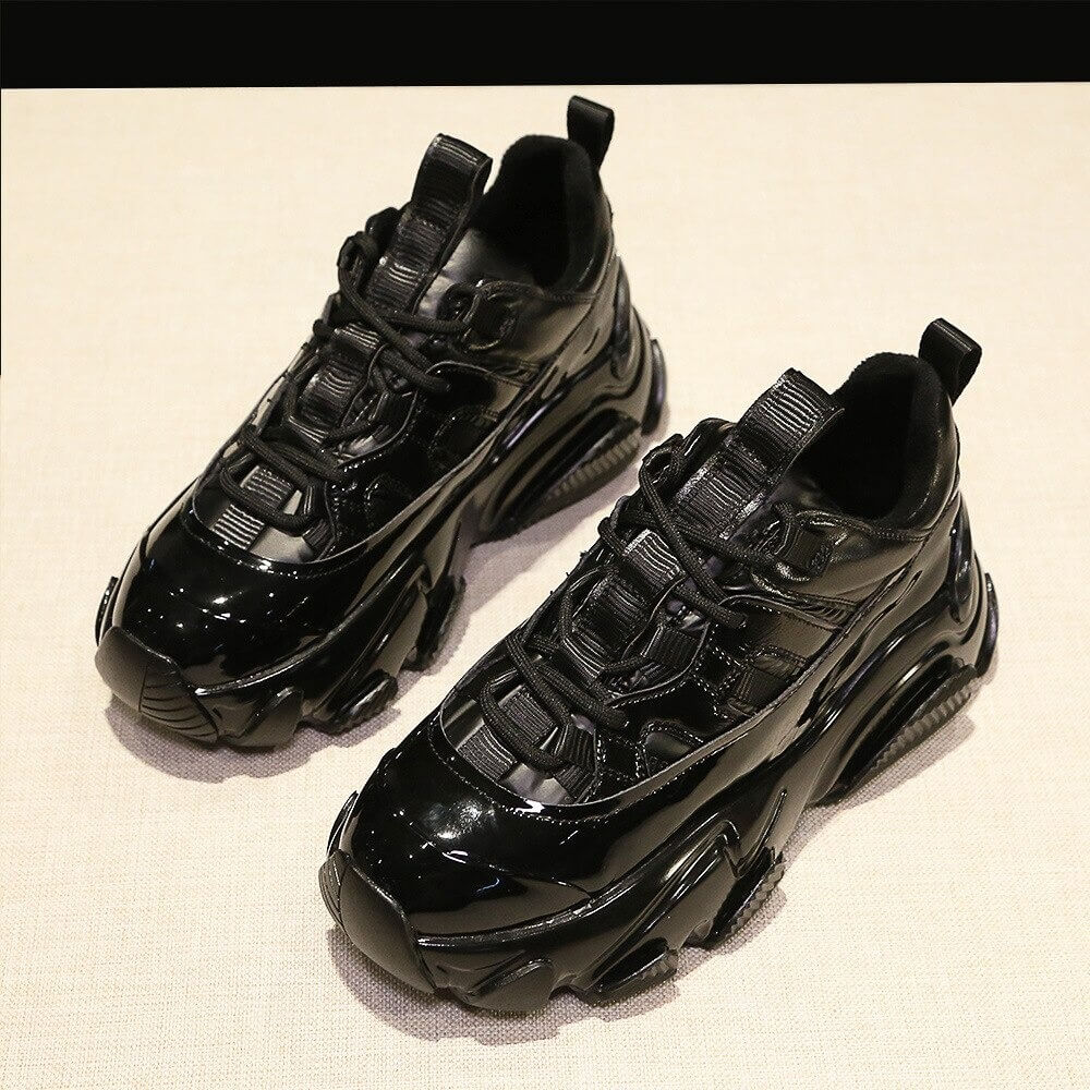 Women Nevada Genuine Patent Leather Breathable sneaker