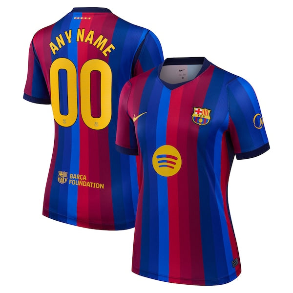 Nike Barcelona 2026/27 Home Stadium Replica Custom Jersey Red