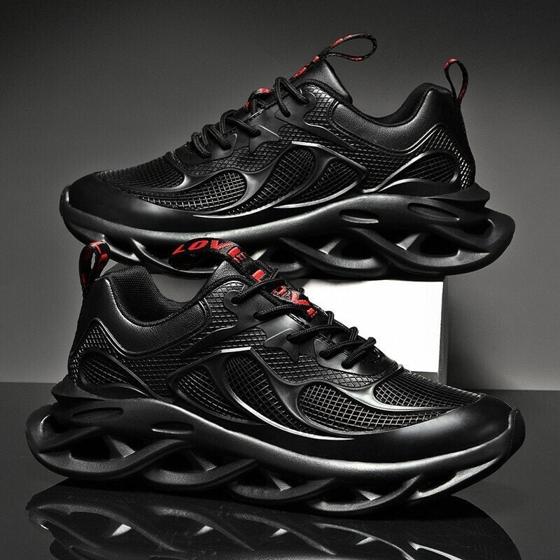 Damyuan Fashion Men Comfortables Breathable Non-leather Casual Lightweight Running Wear-resistant Gym Shoes Sneakers Jogging