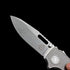 Demko Dynamics MG AD20S Folding Knife – 3.25" M390 Premium Steel Shark-Foot Blade – Precision Titanium Alloy Handle