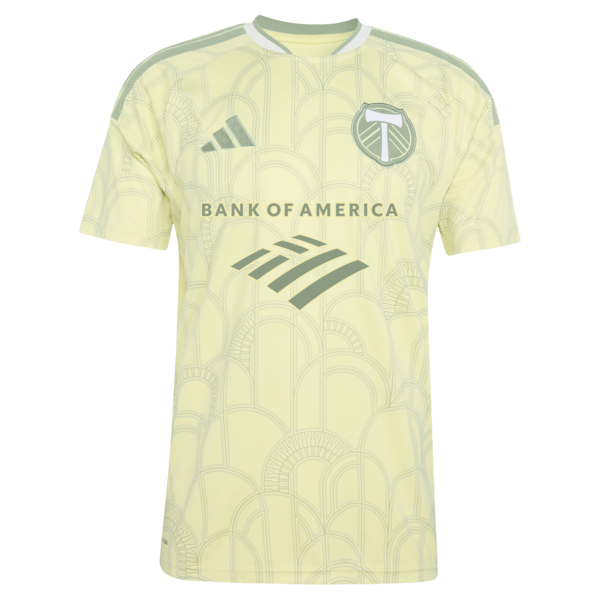Adidas Diego Chara Portland Timbers 2026 Civic Stadium Kit Replica Jersey Yellow