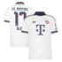 Michael Olise Bayern Munich adidas 2026/27 Away Replica Jersey - White