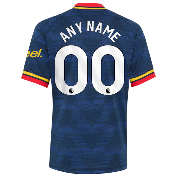 Arsenal adidas Youth 2026/27 Away Replica Custom Jersey - Navy