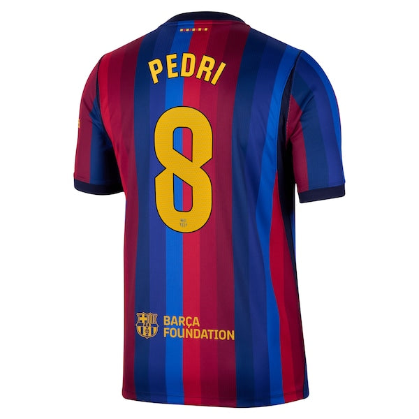 Nike Pedri Barcelona 2026/27 Home Stadium Replica Jersey Red