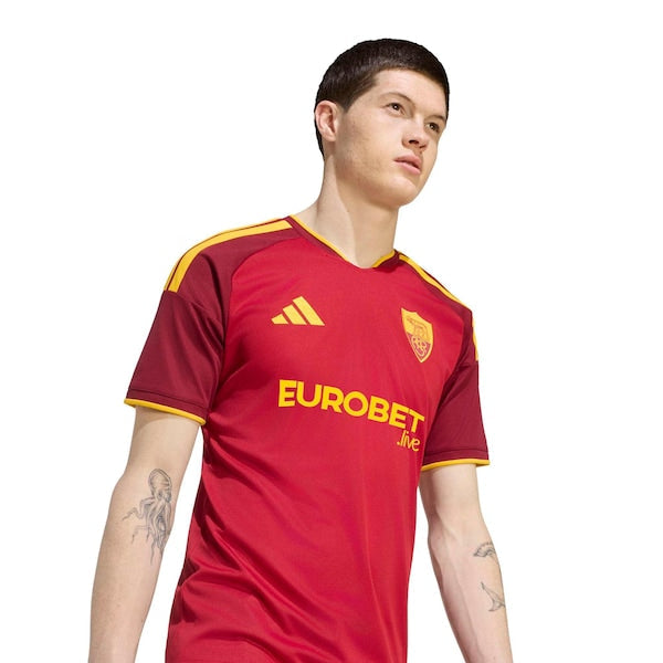 AS Roma adidas 2026/27 Home Replica Jersey - Red