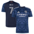 Nicolás Fernández Mercau New York City FC adidas 2026 The All Nations Kit Replica Jersey - Blue