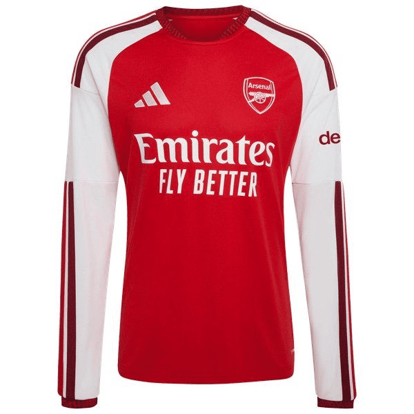 Viktor Gyökeres Arsenal adidas 2026/27 Home Replica Long Sleeve Jersey - Red
