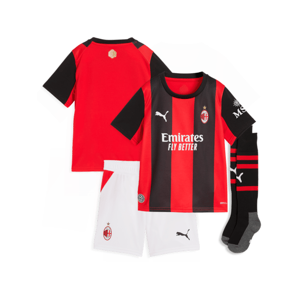 AC Milan PUMA Home Minikit 2026-27 - Jersey Teams World