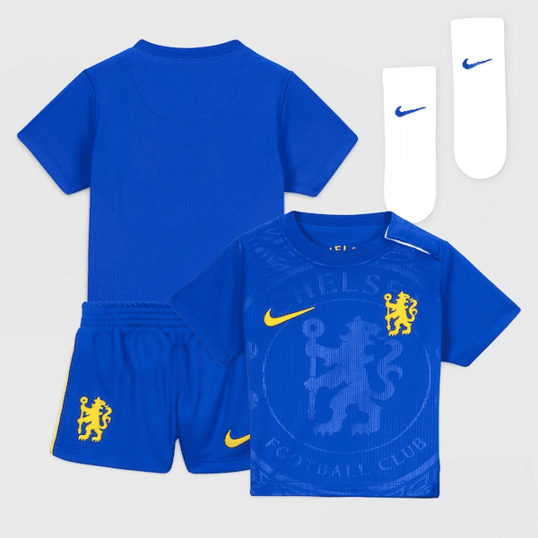 Chelsea Nike Home Stadium Mini Kit 2026-27 - Infants - Jersey Teams World