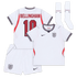 England Nike Home Stadium Mini Kit 2026 - Little Kids with Bellingham 10 printing - Jersey Teams World