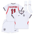 England Nike Home Stadium Mini Kit 2026 - Little Kids with Rashford 11 printing - Jersey Teams World