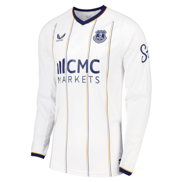 Everton Castore Away Replica Shirt 2026-27 - Long Sleeve - Jersey Teams World