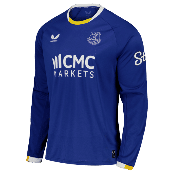 Everton Castore Home Pro Shirt 2026-27 - Long Sleeve - Jersey Teams World