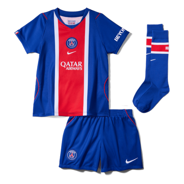PSG Nike Home Stadium Mini Kit 2026-27 - Little Kids - Jersey Teams World