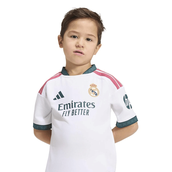 Real Madrid adidas Home Minikit 2026-27 - Jersey Teams World