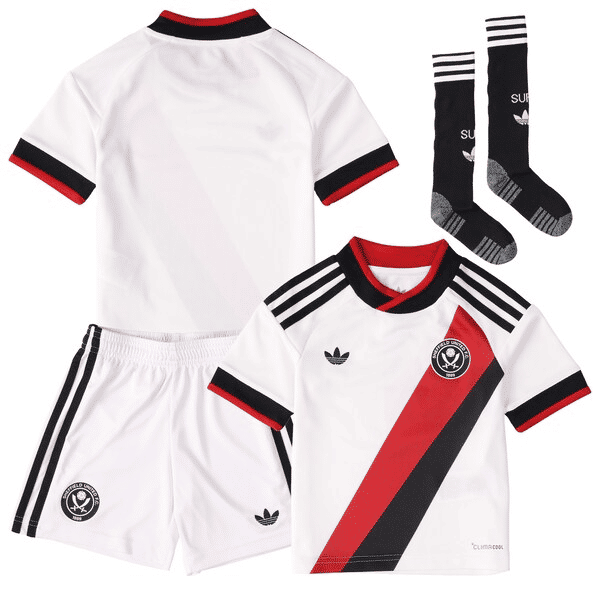 Sheffield United adidas Away Minikit 2026-27 - Jersey Teams World